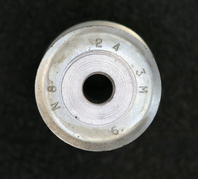 Bild des Artikels 3x-Aluminium-Zahnscheibe-mit-beidseitiger-Bordscheibe-24-3M/09-Profil:-3M-Z=24