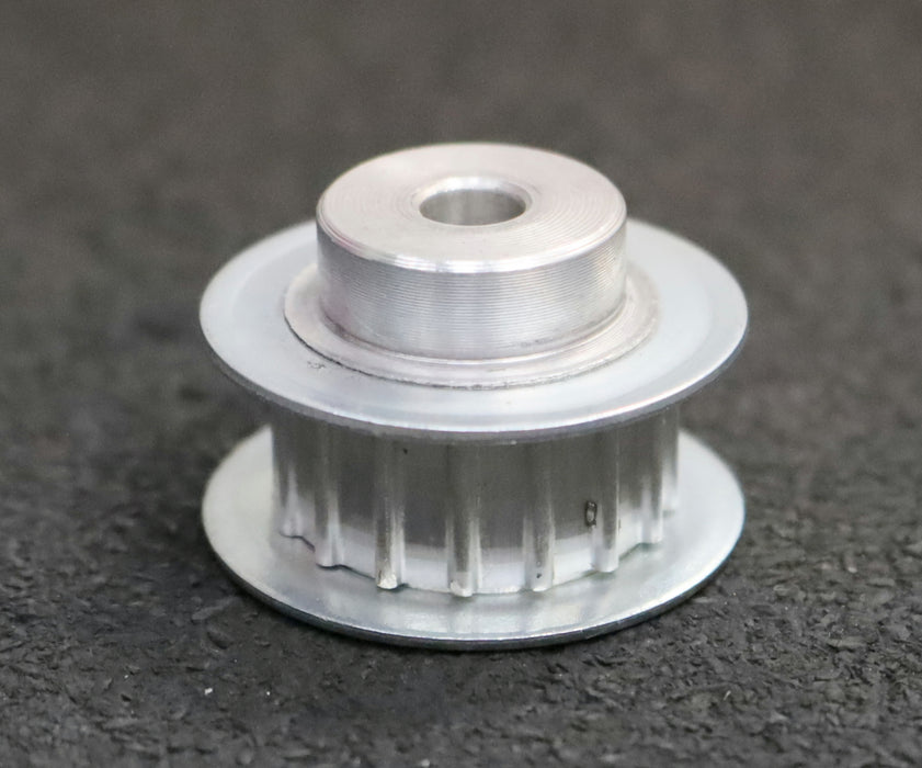 Bild des Artikels 5x-Aluminium-Zahnscheibe-mit-beidseitiger-Bordscheibe-21-AT5/16-Profil:-AT5-Z=16