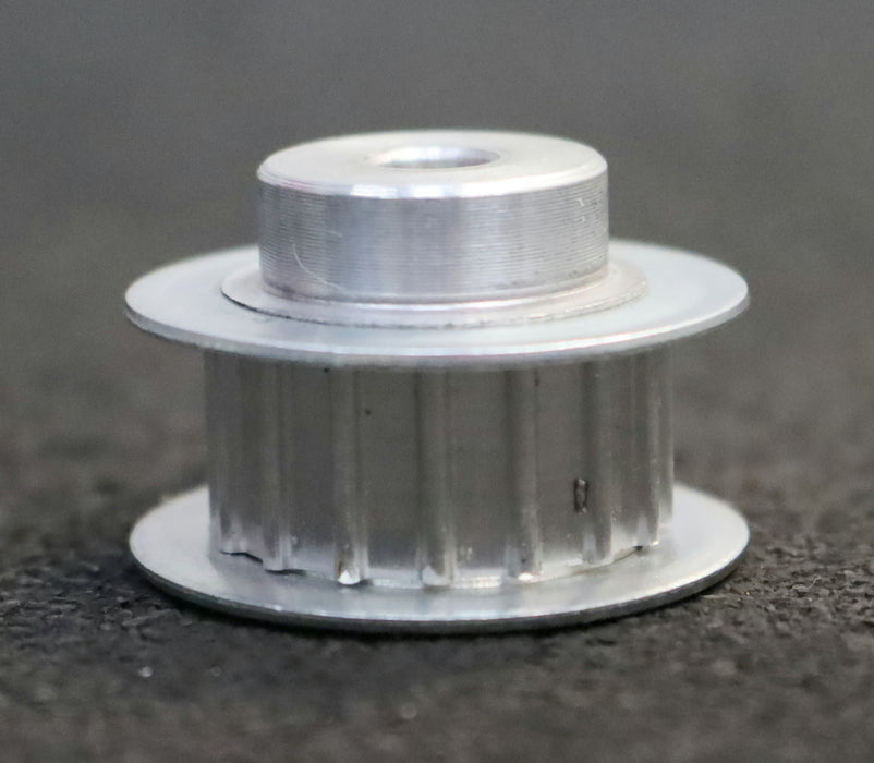 Bild des Artikels 5x-Aluminium-Zahnscheibe-mit-beidseitiger-Bordscheibe-21-AT5/16-Profil:-AT5-Z=16