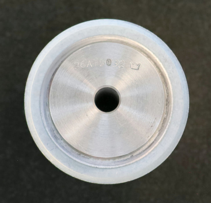 Bild des Artikels 2x-Aluminium-Zahnscheibe-mit-beidseitiger-Bordscheibe-36-AT5/32-Profil:AT5-Z=32-