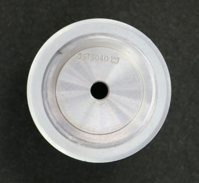 Bild des Artikels 2x-Aluminium-Zahnscheibe-mit-beidseitiger-Bordscheibe-36-T5/40-Profil:-T5-Z=40-
