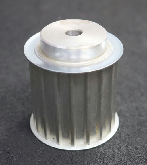 Bild des Artikels Aluminium-Zahnscheibe-mit-beidseitiger-Bordscheibe-66-T10/18-Profil:-T10-Z=18