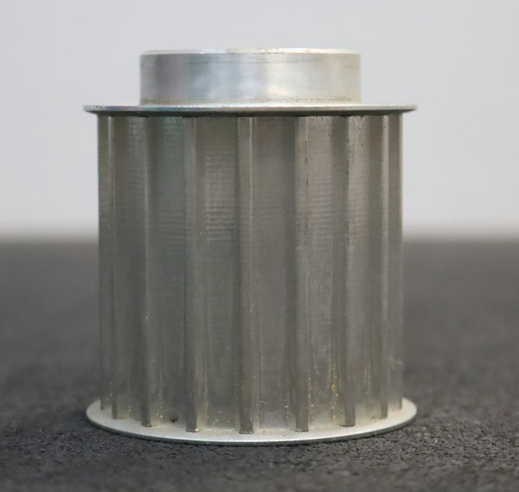 Bild des Artikels Aluminium-Zahnscheibe-mit-beidseitiger-Bordscheibe-66-T10/18-Profil:-T10-Z=18