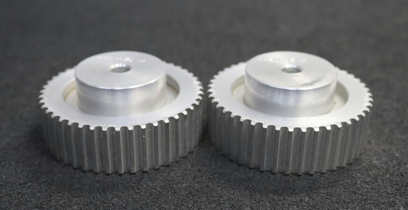 Bild des Artikels 2x-Aluminium-Zahnscheibe-Pulley-ohne-Bordscheibe-44-5M-15-Profil:-5M---44-Zähne