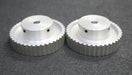 Bild des Artikels 2x-Aluminium-Zahnscheibe-Pulley-ohne-Bordscheibe-42-XL-037-Profil:-XL---42-Zähne
