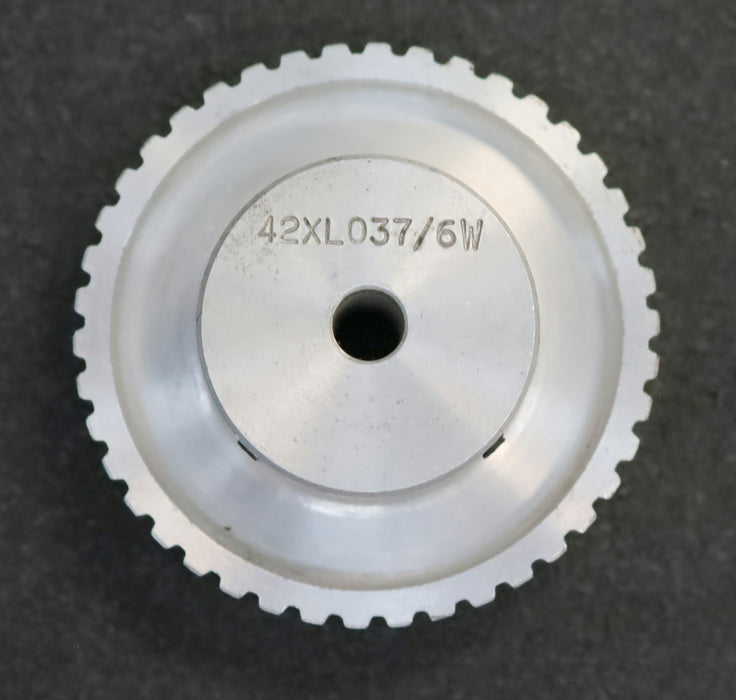 Bild des Artikels 2x-Aluminium-Zahnscheibe-Pulley-ohne-Bordscheibe-42-XL-037-Profil:-XL---42-Zähne