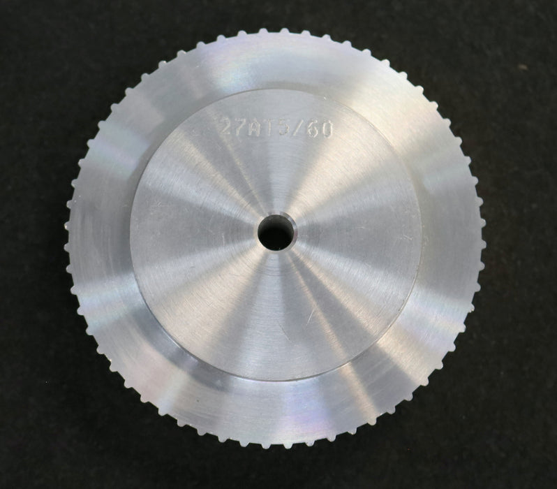 Bild des Artikels Aluminium-Zahnscheibe-Pulley-ohne-Bordscheibe-27-AT5/60-Profil:-AT5---60-Zähne