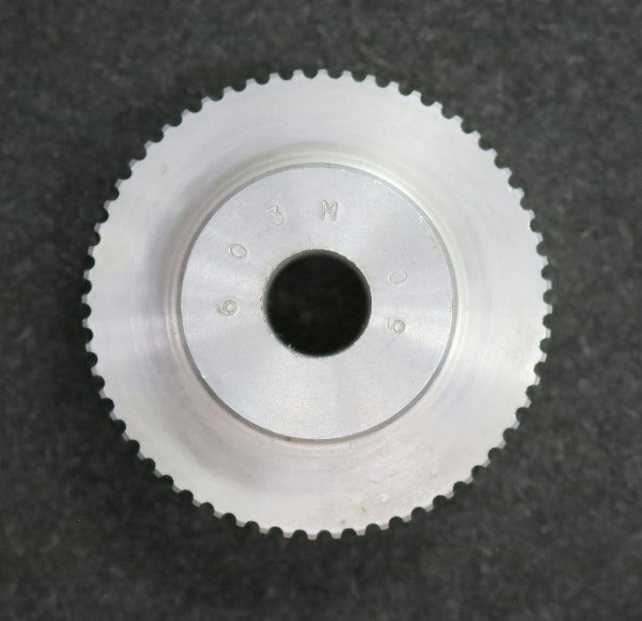 Bild des Artikels Aluminium-Zahnscheibe-Pulley-ohne-Bordscheibe-60-3M-09-Profil:-3M---60-Zähne