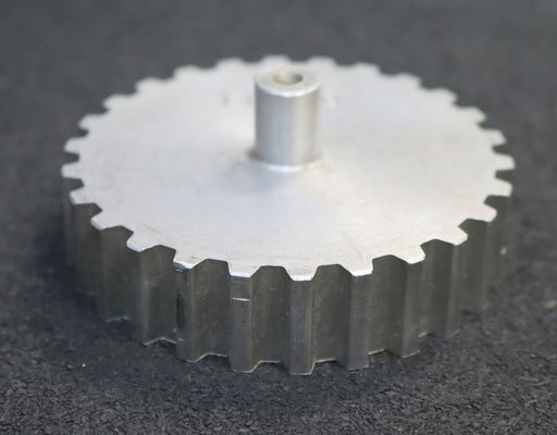 Bild des Artikels Aluminium-Zahnscheibe-Pulley-ohne-Bordscheibe-T10-26-Profil:-T10---26-Zähne