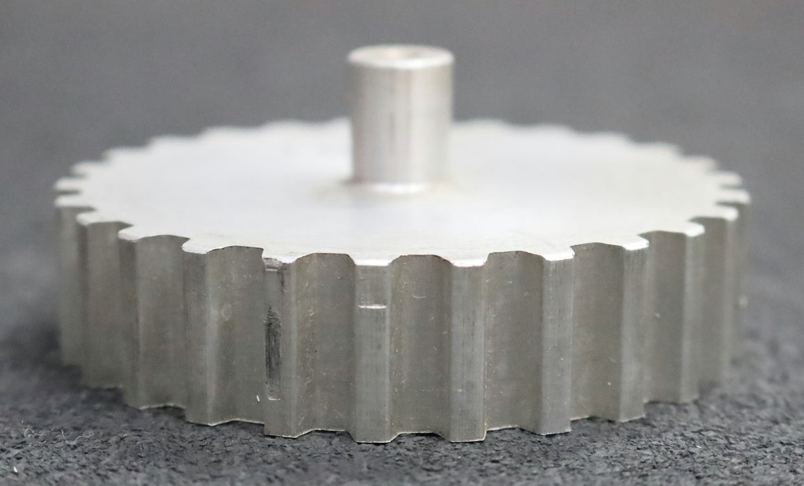Bild des Artikels Aluminium-Zahnscheibe-Pulley-ohne-Bordscheibe-T10-26-Profil:-T10---26-Zähne