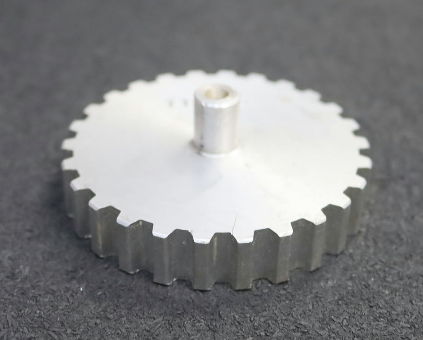 Bild des Artikels Aluminium-Zahnscheibe-Pulley-ohne-Bordscheibe-T10-26-Profil:-T10---26-Zähne