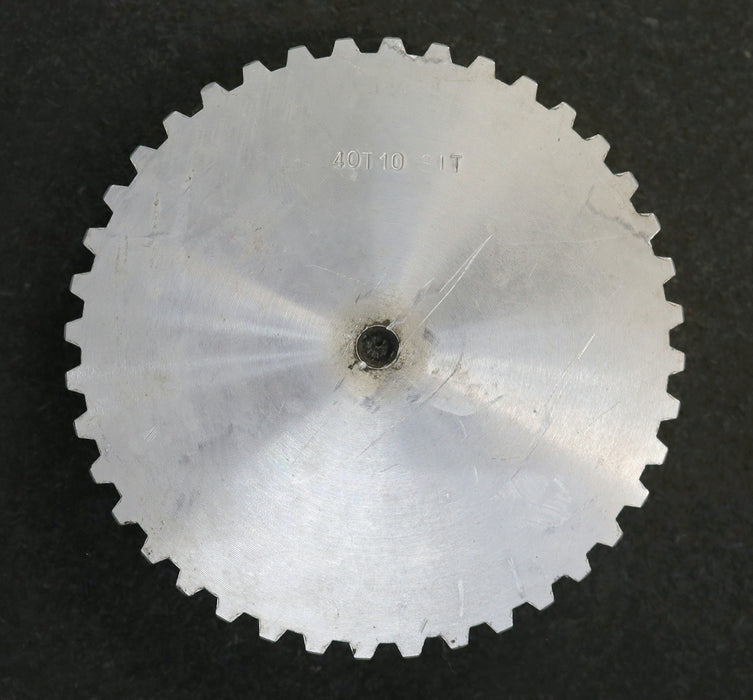 Bild des Artikels SIT-Aluminium-Zahnscheibe-Pulley-ohne-Bordscheibe-T10-40-Profil:-T10---40-Zähne