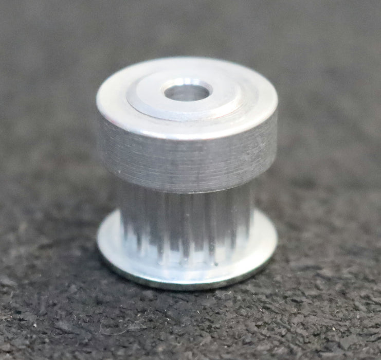 Bild des Artikels 3x-Aluminium-Zahnscheibe-mit-beidseitiger-Bordscheibe-16-T2,5/16-Profil:-T2,5