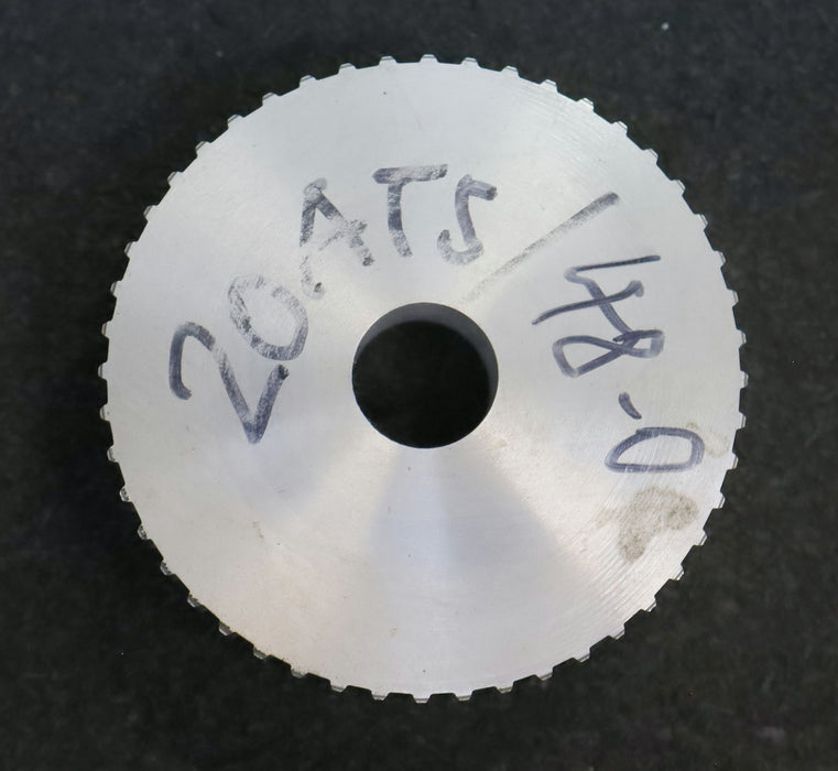 Bild des Artikels Aluminium-Zahnscheibe-Pulley-ohne-Bordscheibe-20-AT5/48-Profil:-AT5---48-Zähne