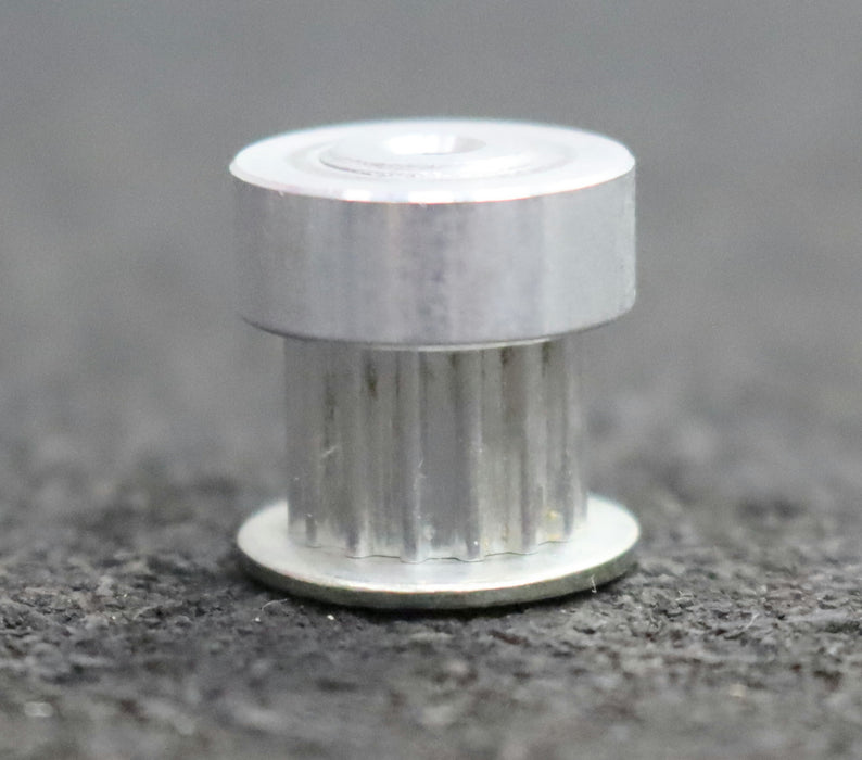 Bild des Artikels 4x-Aluminium-Zahnscheibe-mit-beidseitiger-Bordscheibe-16-T2,5/15-Profil:-T2,5