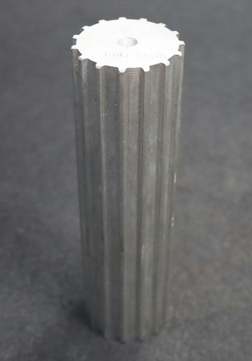 Bild des Artikels SIT-Aluminium-Zahnwelle-Toothed-shaft-AT10-15-Profil:-AT10-15-Zähne