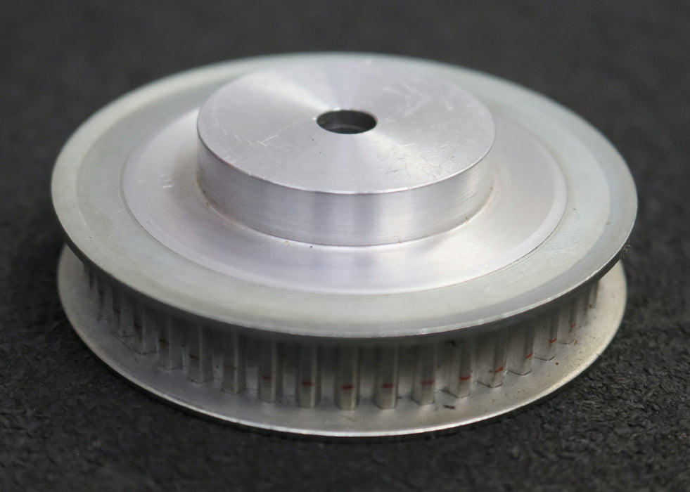 Bild des Artikels 2x-Aluminium-Zahnscheibe-mit-beidseitiger-Bordscheibe-23-T5/46-Profil:-T5-Z=46