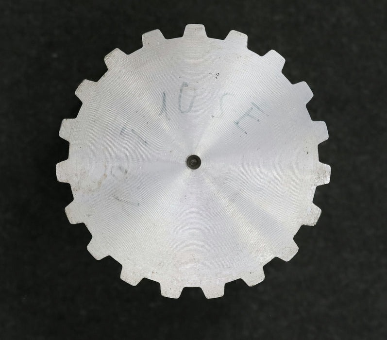 Bild des Artikels Aluminium-Zahnscheibe-Pulley-ohne-Bordscheibe-T10-19-Profil:-T10---19-Zähne