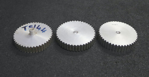 Bild des Artikels 3x-Aluminium-Zahnscheibe-Pulley-ohne-Bordscheibe-T5-44-Profil:-T5-44-Zähne