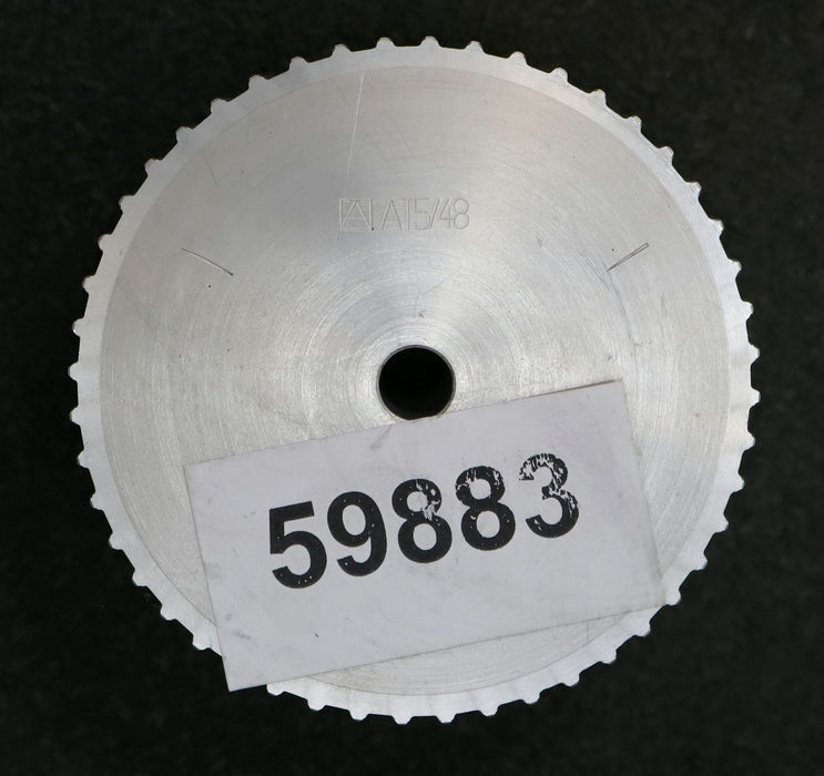 Bild des Artikels Aluminium-Zahnscheibe-Pulley-ohne-Bordscheibe-27-AT5/48-Profil:-AT5---48-Zähne