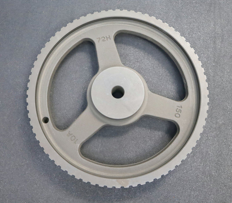 Bild des Artikels Grauguss-Zahnscheibe-ohne-Bordscheibe-ausgewuchtet-72-H-150-Profil:-H-Z=72