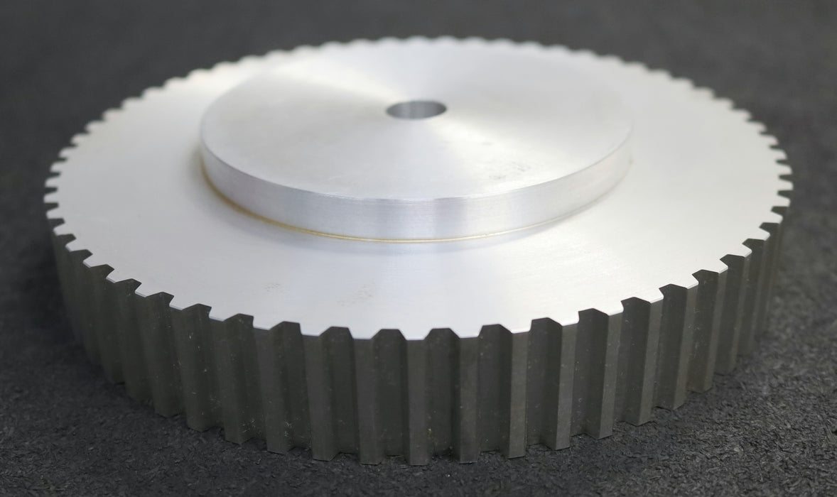 Bild des Artikels Aluminium-Zahnscheibe-Pulley-ohne-Bordscheibe-40-T10/60-Profil:-T10---60-Zähne