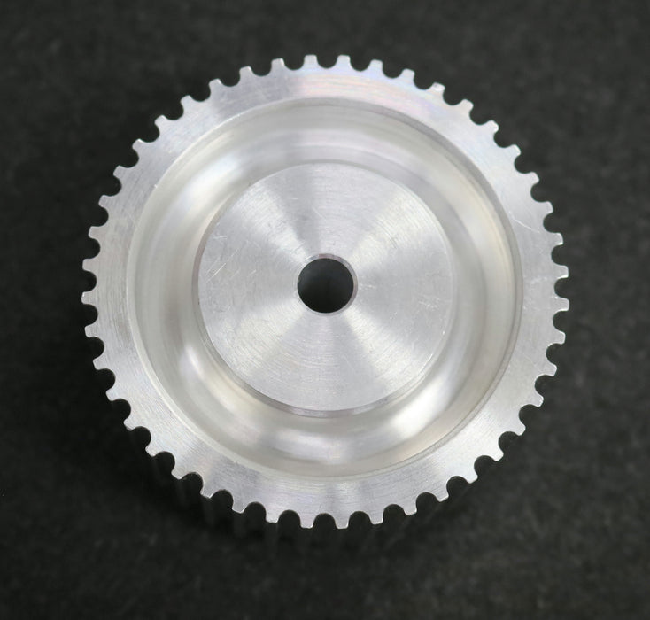 Bild des Artikels 2x-Aluminium-Zahnscheibe-Pulley-ohne-Bordscheibe-44-5M-25-Profil:-5M---44-Zähne