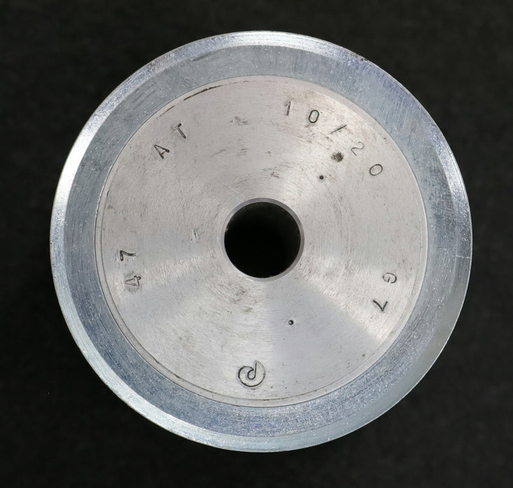 Bild des Artikels Aluminium-Zahnscheibe-mit-beidseitiger-Bordscheibe-47-AT10/20-Profil:-AT10-Z=20