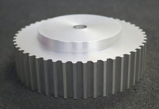 Bild des Artikels Aluminium-Zahnscheibe-Pulley-ohne-Bordscheibe-47-T10/48-Profil:-T10-48-Zähne