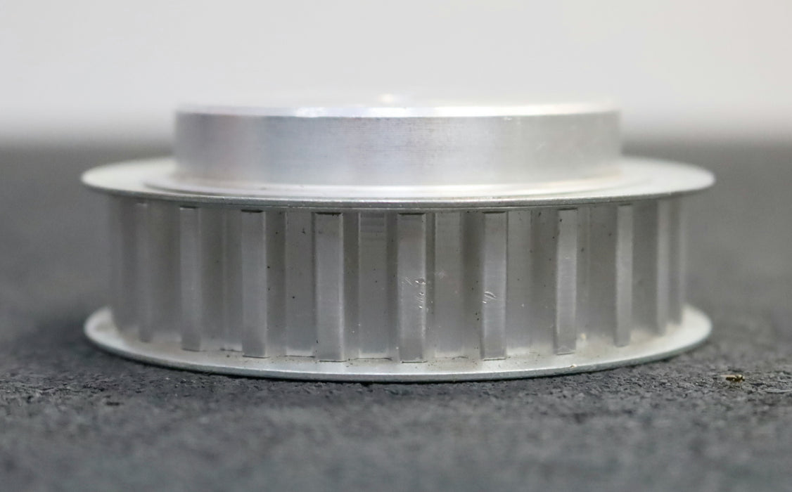 Bild des Artikels Aluminium-Zahnscheibe-mit-beidseitiger-Bordscheibe-31-T10/25-Profil:-T10-Z=25-