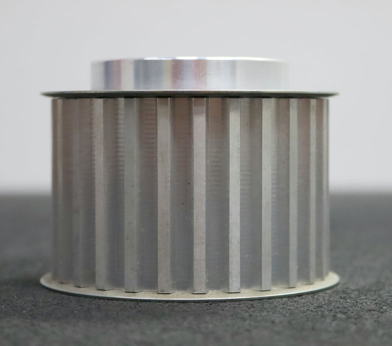 Bild des Artikels Aluminium-Zahnscheibe-mit-beidseitiger-Bordscheibe-66-T10/27-Profil:-T10-Z=27-