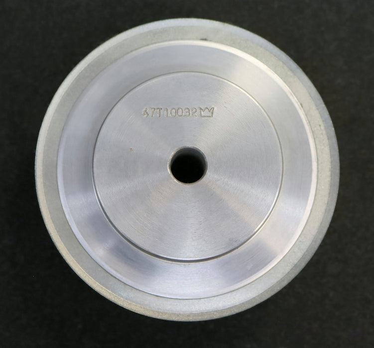 Bild des Artikels Aluminium-Zahnscheibe-mit-beidseitiger-Bordscheibe-47-T10/32-Profil:-T10-Z=32-