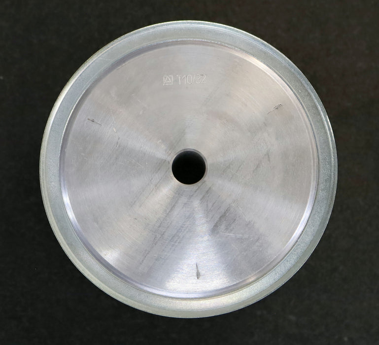 Bild des Artikels Aluminium-Zahnscheibe-mit-beidseitiger-Bordscheibe-50-T10/32-Profil:-T10-Z=32-