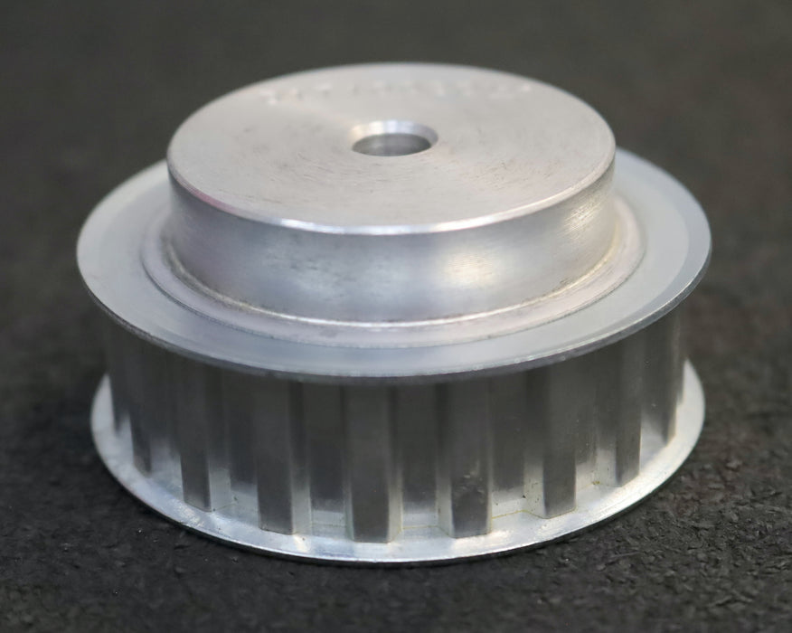 Bild des Artikels 2x-Aluminium-Zahnscheibe-mit-beidseitiger-Bordscheibe-31-T10/20-Profil-T10-Z=20-