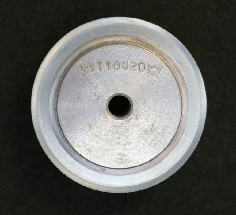 Bild des Artikels 2x-Aluminium-Zahnscheibe-mit-beidseitiger-Bordscheibe-31-T10/20-Profil-T10-Z=20-