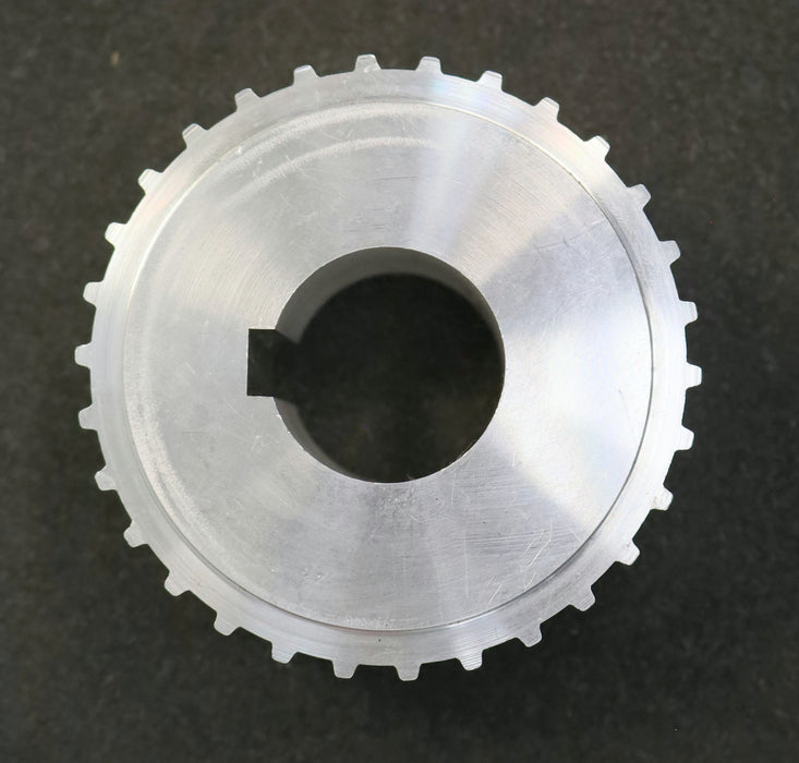 Bild des Artikels Aluminium-Zahnscheibe-Pulley-ohne-Bordscheibe-40-AT10/30-Profil:-AT10---30-Zähne