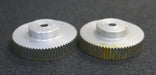 Bild des Artikels 2x-Aluminium-Zahnscheibe-Pulley-ohne-Bordscheibe-72-3M-09-Profil:-3M---72-Zähne