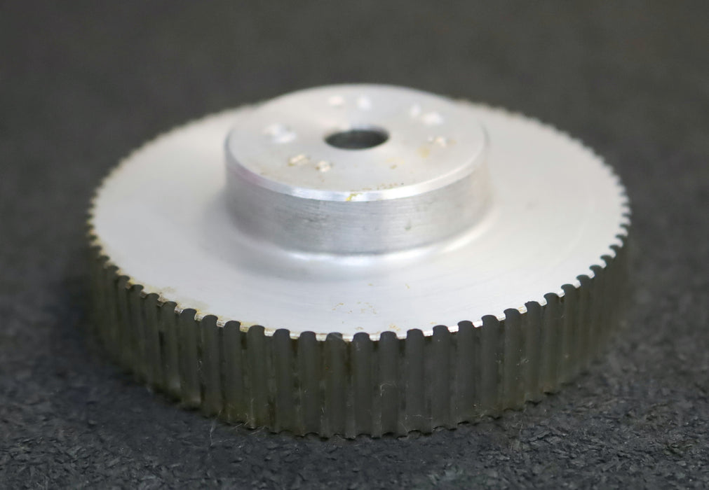 Bild des Artikels 2x-Aluminium-Zahnscheibe-Pulley-ohne-Bordscheibe-72-3M-09-Profil:-3M---72-Zähne