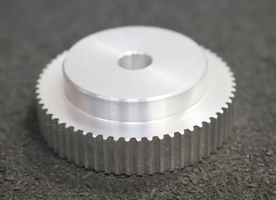 Bild des Artikels 5x-Aluminium-Zahnscheibe-Pulley-ohne-Bordscheibe-16-T2,5/60-Profil:-T2,55-Z=60