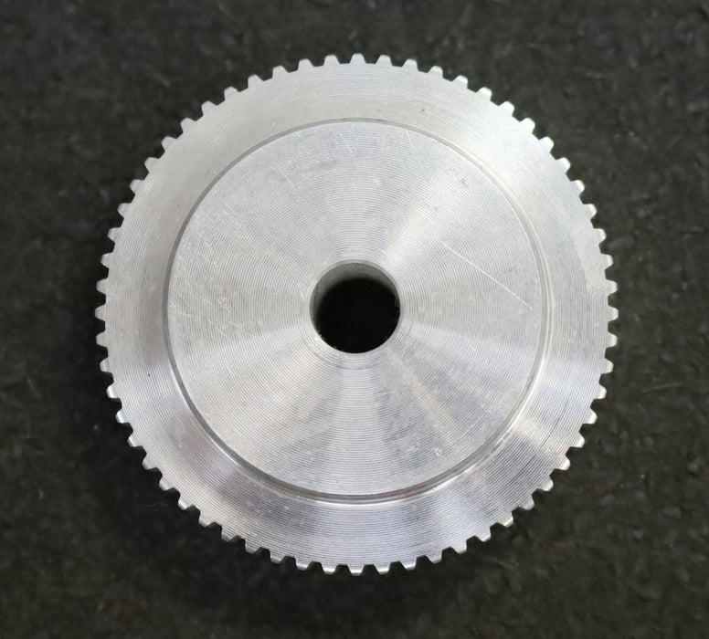 Bild des Artikels 5x-Aluminium-Zahnscheibe-Pulley-ohne-Bordscheibe-16-T2,5/60-Profil:-T2,55-Z=60