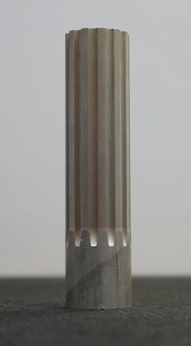 Bild des Artikels Aluminium-Zahnwelle-L-12-Profil:-L-Gesamtlänge-verzahnt-110mm---12-Zähne