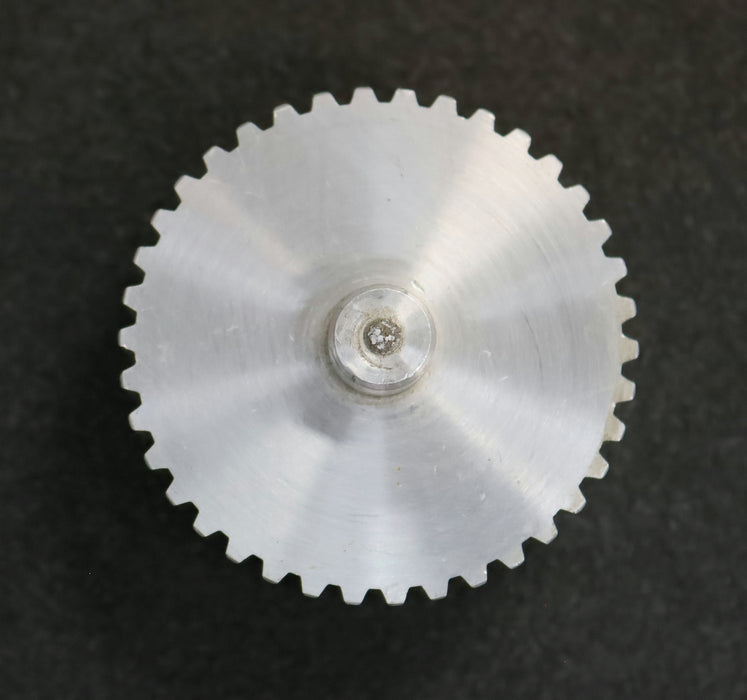 Bild des Artikels 2x-Aluminium-Zahnscheibe-Pulley-ohne-Bordscheibe-T5-38-Profil:-T5---38-Zähne