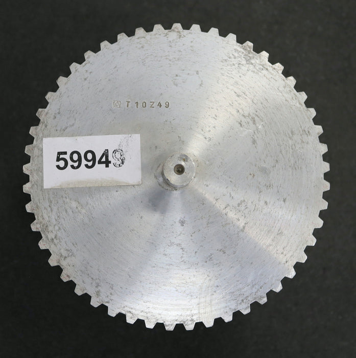 Bild des Artikels Aluminium-Zahnwelle-T10-49-Profil:-T10---49-Zähne-Gesamtlänge-verzahnt-93,5mm