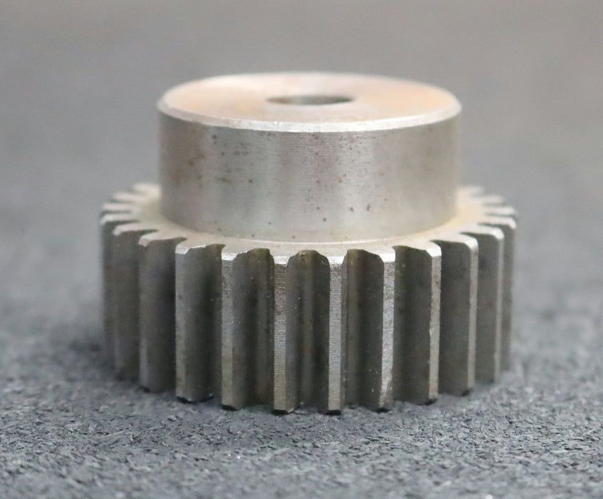Bild des Artikels Stahl-Stirnzahnrad-Spur-gear-M2x26-Teilung:-6,28mm---26-Zähne-BohrungsØ-=-12mm
