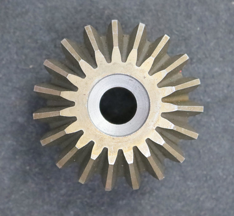 Bild des Artikels Stahl-Kegelrad-M4x19-für-Übersetzung-1:1-Modul-4---19-Zähne-BohrungsØ-=-18mm
