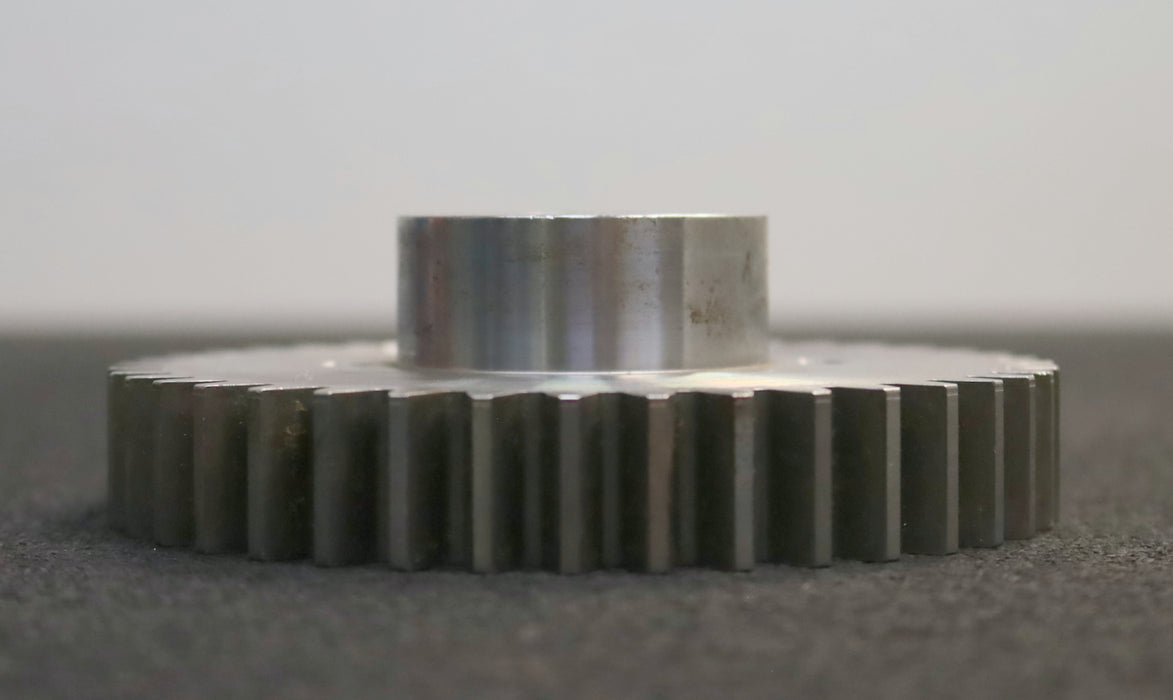 Bild des Artikels Stahl-Kettenrad-Sprocket-06B-1-Teilung:-9,525mm-Z=40-Bohrungs-mit-Dinnut-=-20mm