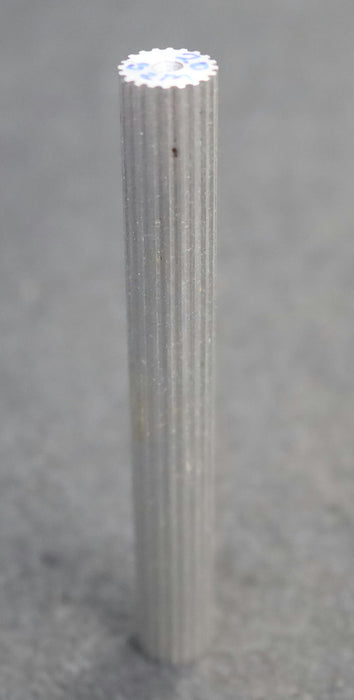Bild des Artikels 3x-Aluminium-Zahnwelle-S2M-20-Profil:-S2M---20-Zähne-Gesamtlänge-verzahnt-100mm