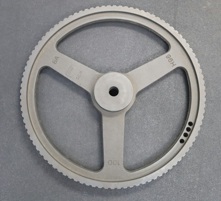 Bild des Artikels Grauguss-Zahnscheibe-ohne-Bordscheibe-ausgewuchtet-96-H-100-Profil:-H---96-Zähne