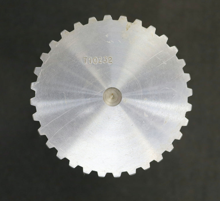 Bild des Artikels Aluminium-Zahnwelle-T10-32-Profil:-T10---32-Zähne-Gesamtlänge-verzahnt-180mm