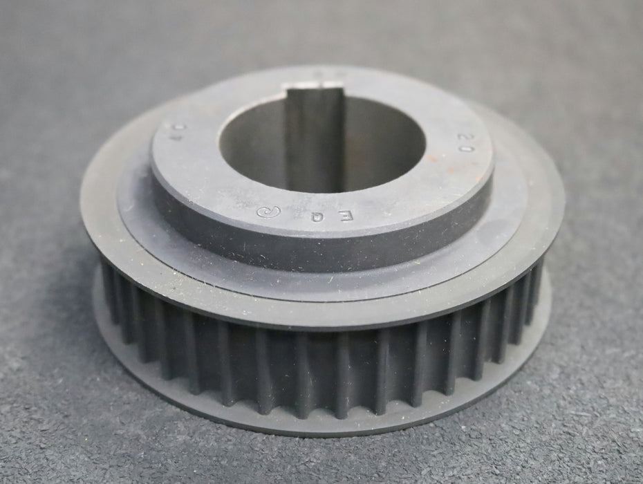 Bild des Artikels Stahl-Zahnscheibe-Pulley-mit-beidseitiger-Bordscheibe-40-8M-20-Profil:-8M-Z=40